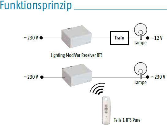 Somfy Lighting Modulis Receiver RTS (9014281) - RTS-Empfänger | ABELS ...