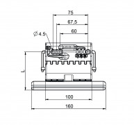 Eckermann Hochschiebe-Sicherung / Clipverbinder, 3-gliedrig (H890E)