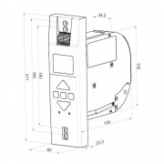 Matofix PRO - elektrischer Gurtwickler UP mit Display