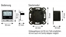 Somfy Soliris Smoove IB+ Pure White Steuergerät (1818315)