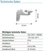 Somfy Eolis Sensor RTS LED (1816066)