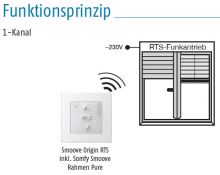 Somfy Smoove Origin RTS (1810880)